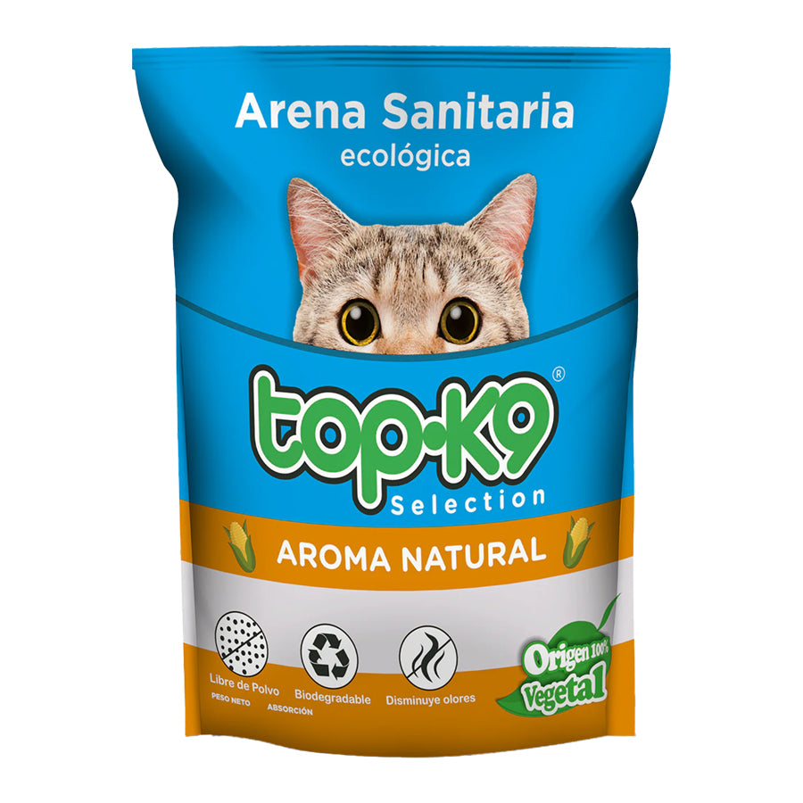 Arena Sanitaria Ecológica Top K9 10 Kg