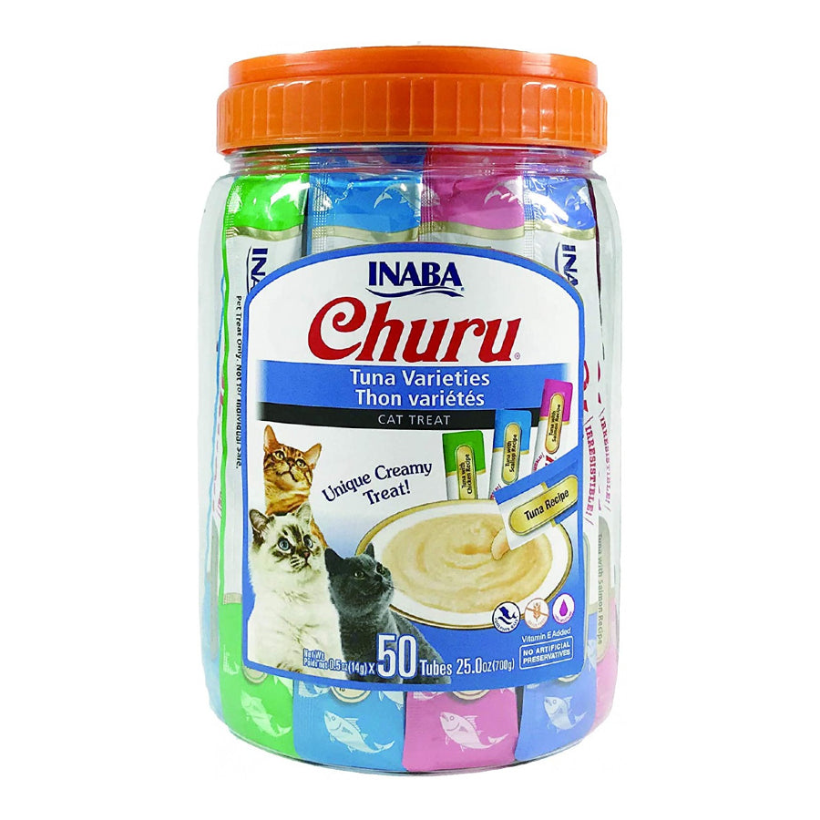 Tarro Churu 50 Sobres Surtidos Atún