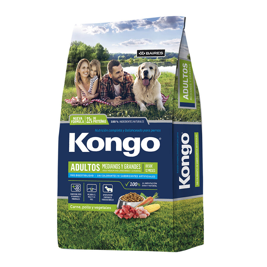 Kongo Adultos Medianos Y Grandes 21 kg