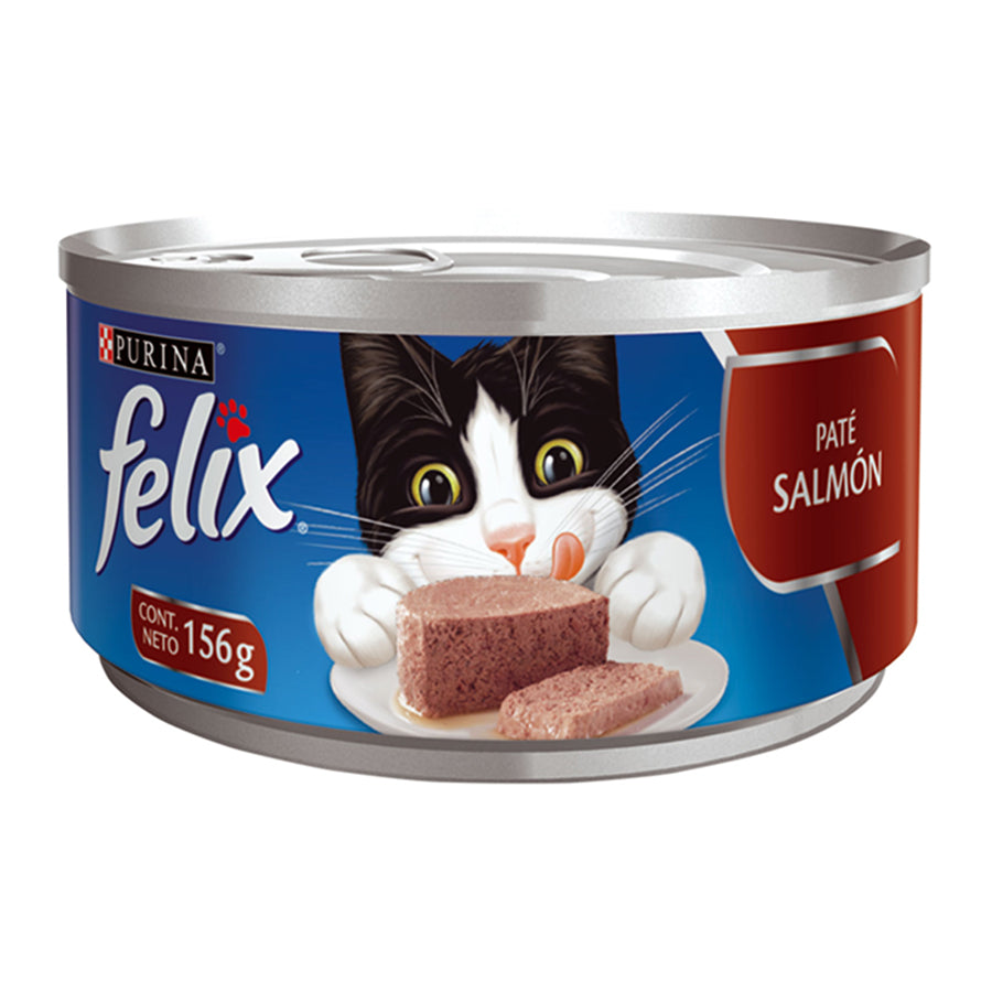 Paté Húmedo Gato Adulto Variedad Sabores Felix 156 gr
