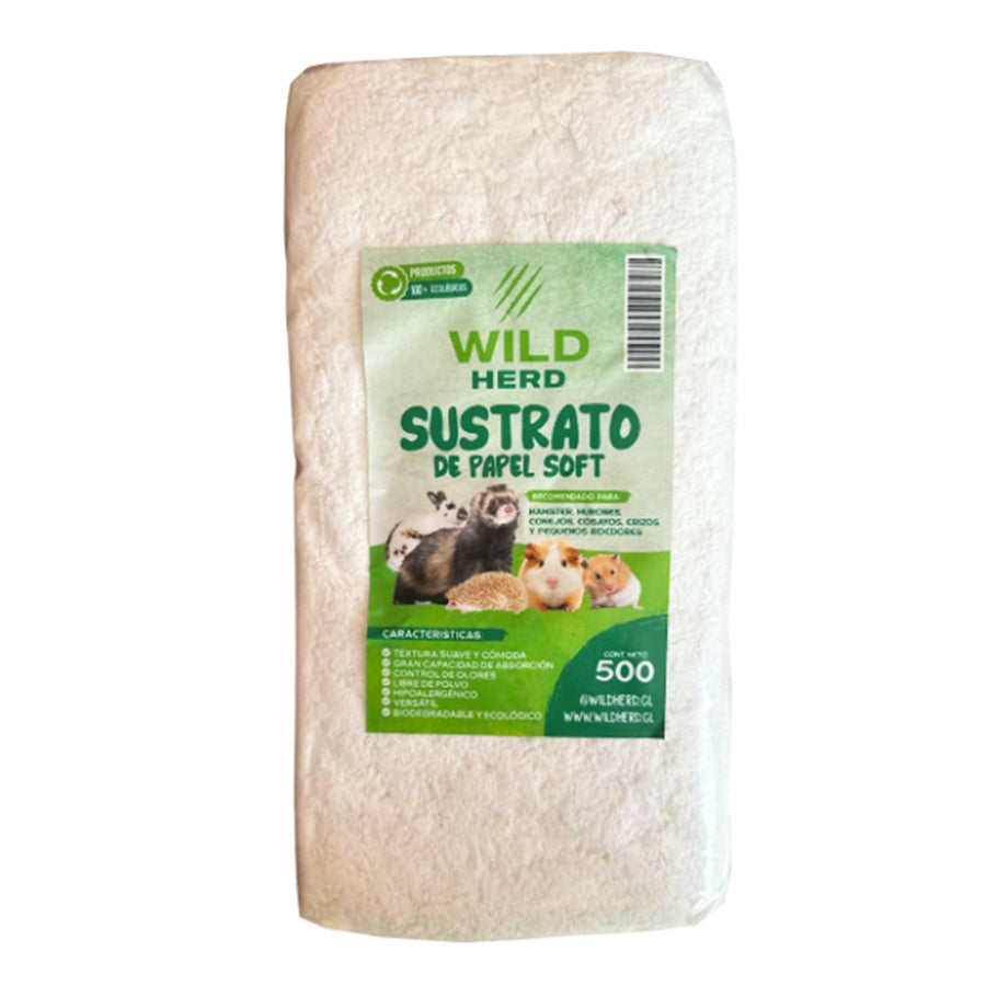 Wild Herd Sustrato de Papel Soft 500 gr.