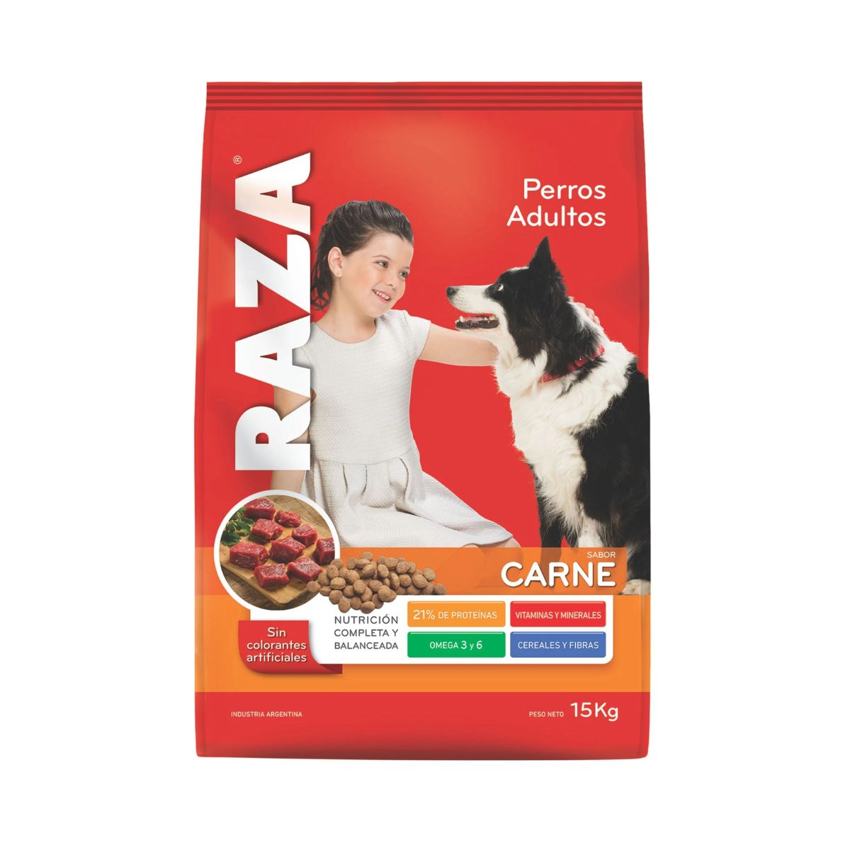 Raza Adulto Carne 21 kg