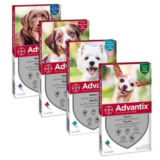 Advantix  Antiparasitarios Pipeta para Perros