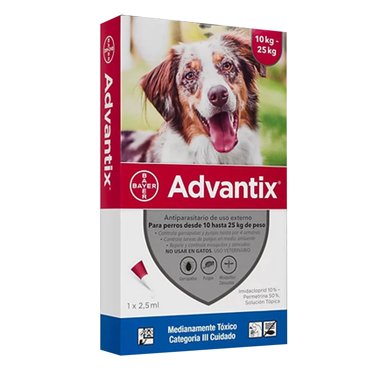 Advantix  Antiparasitarios Pipeta para Perros