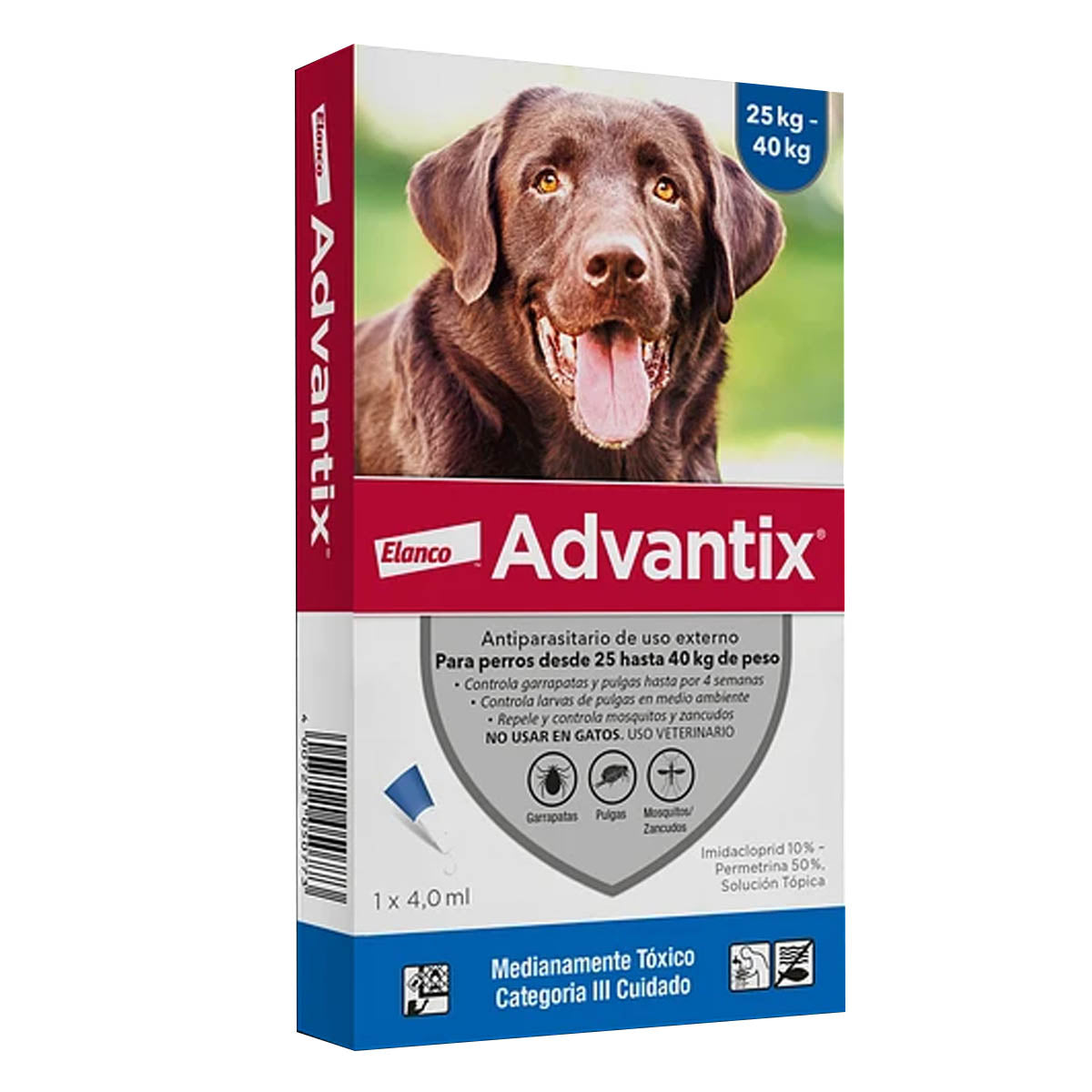 Advantix  Antiparasitarios Pipeta para Perros