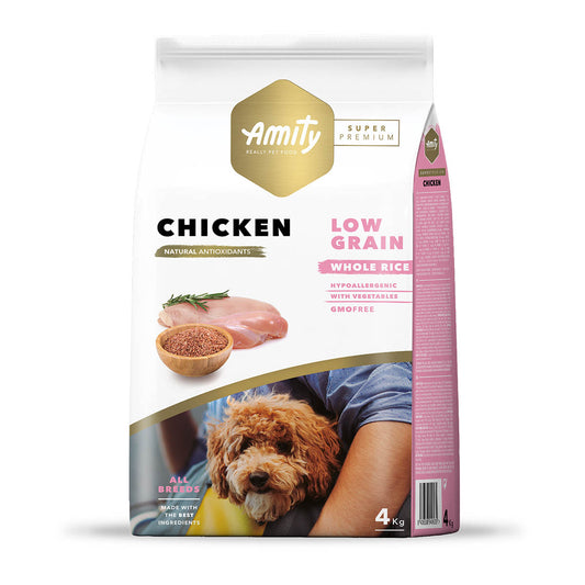 Amity Low Grain Chicken Adult 4 Kg