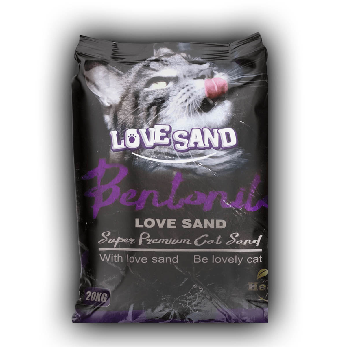 ARENA AGLUTINANTE LOVE SAND BENTONITE LAVANDA 20Kg