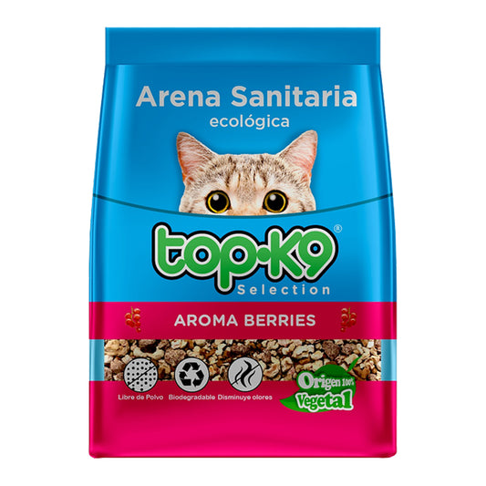 Arena Sanitaria Ecológica Aroma Berries Top K9 10 Kg