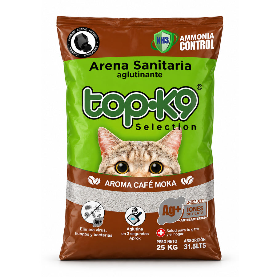 Arena Sanitaria Aroma Café Top K9 25 kg
