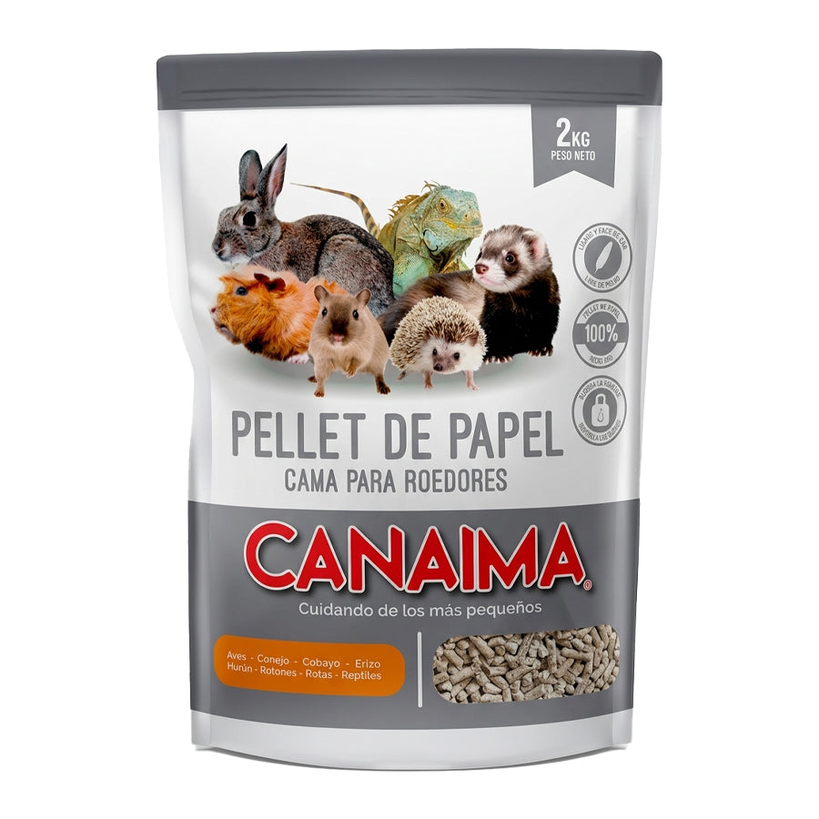 Sustrato de Papel Pellet Canaima 2 Kg