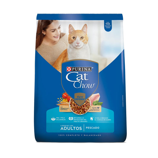 Cat Chow Adultos Sabor Pescado 8 Kg