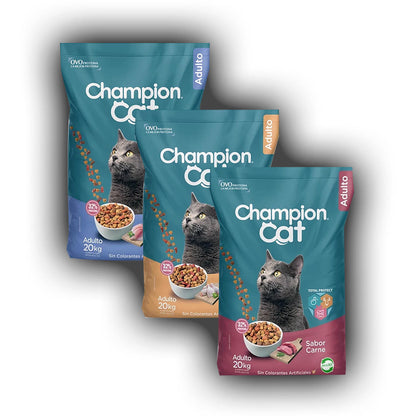 Champion Cat todos los sabores 20 Kg