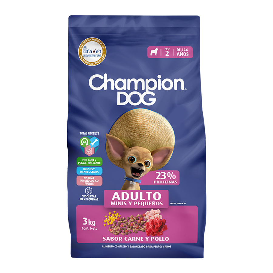 Champion Dog Adulto Raza Pequeña 18 kg