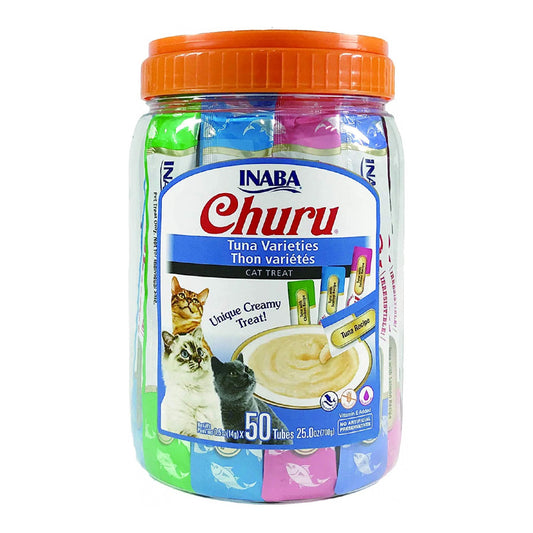 Tarro Churu 50 Sobres Surtidos Atún