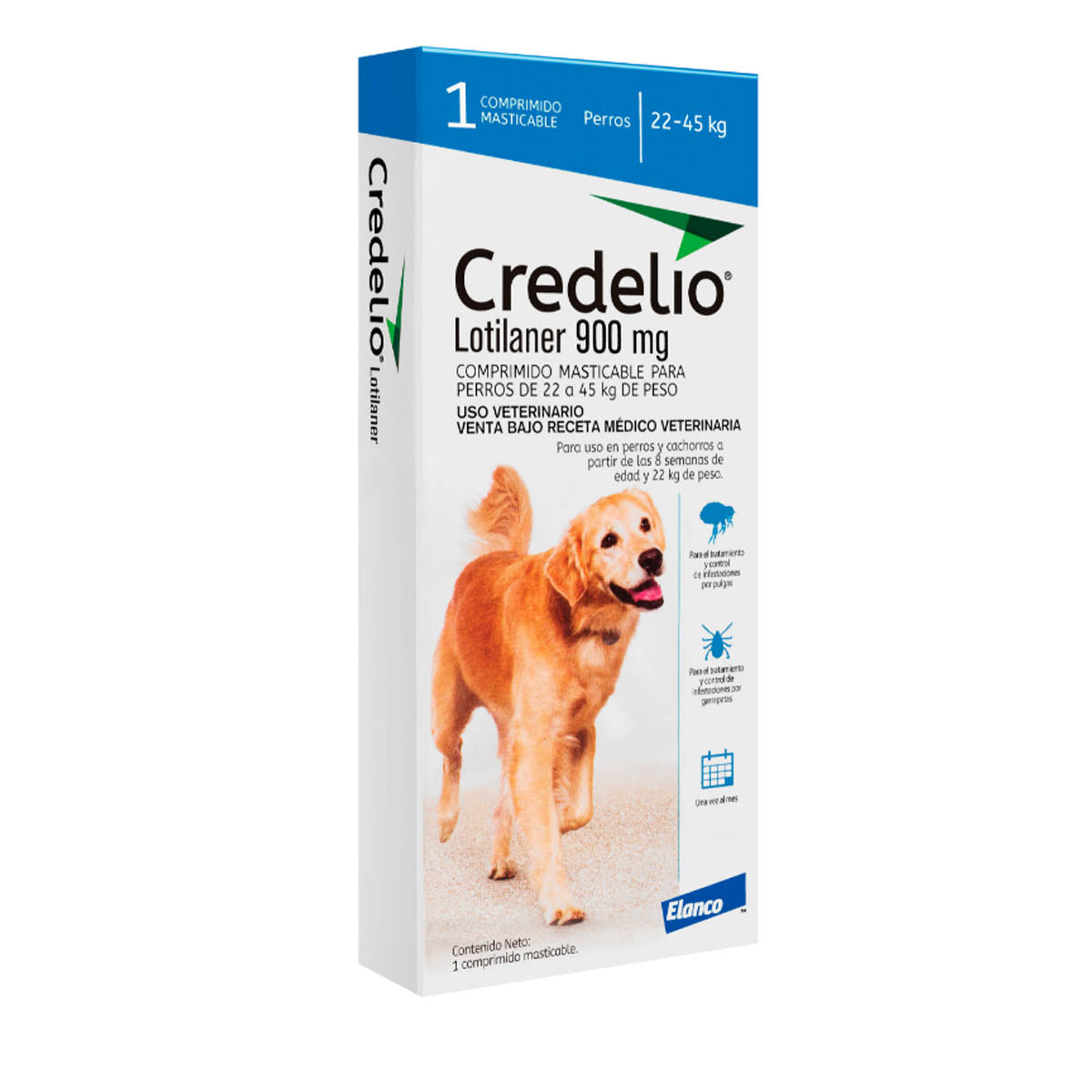 Credelio 22 a 45 Kg.