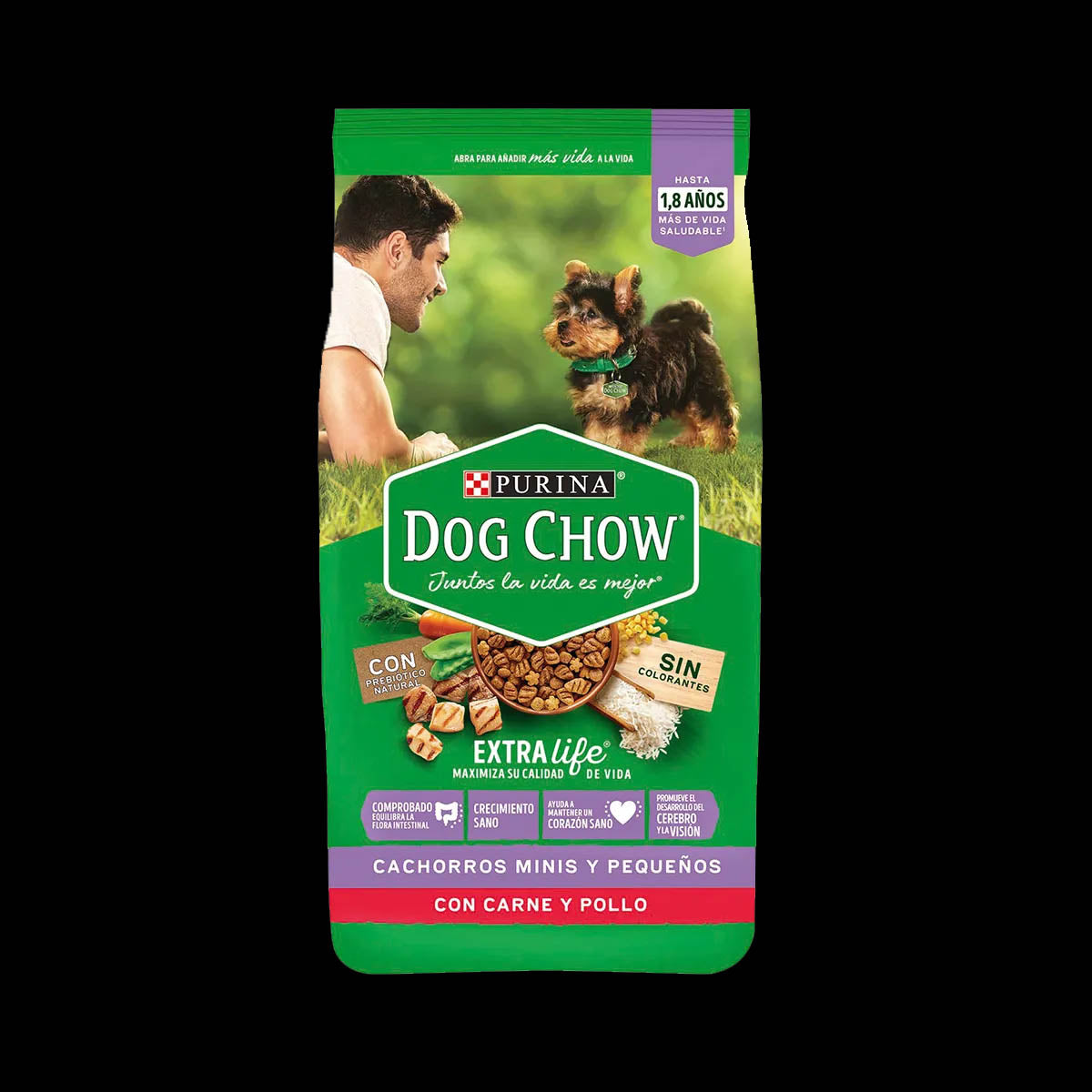 Dog Chow Cachorros Minis Y Pequeños Carne y Pollo 24Kg