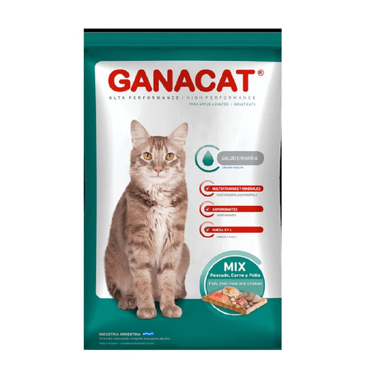 Ganacat Gatos Adultos Mix 11 Kg