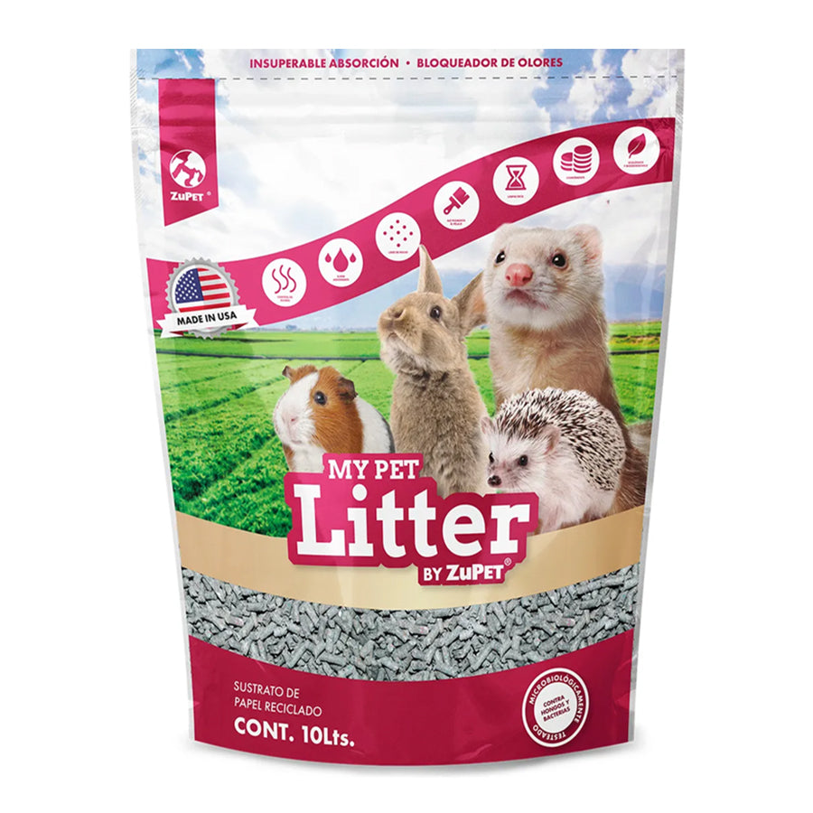 My Pet Litter 10 lt Sustrato de Papel
