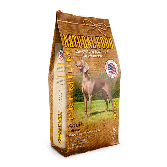 Natural Food Perro Adulto 15 Kg