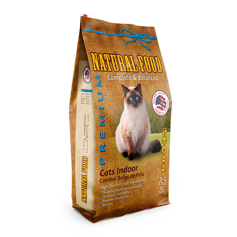 Natural Food Gato Indoor 7.5 Kg