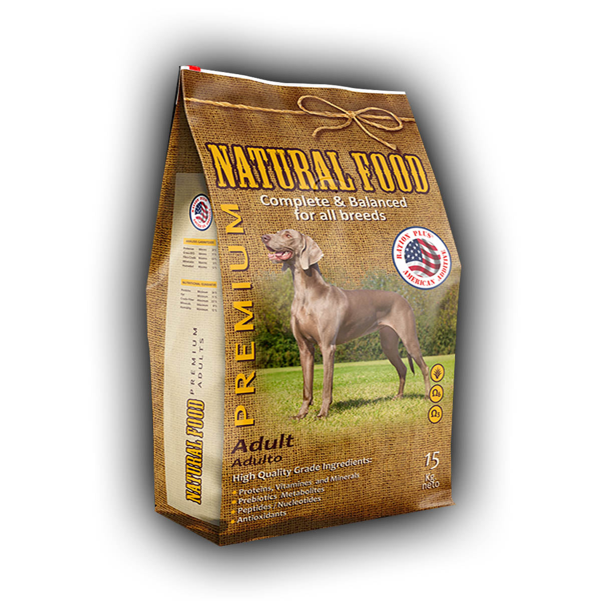 Natural Food Perro Adulto 15 Kg