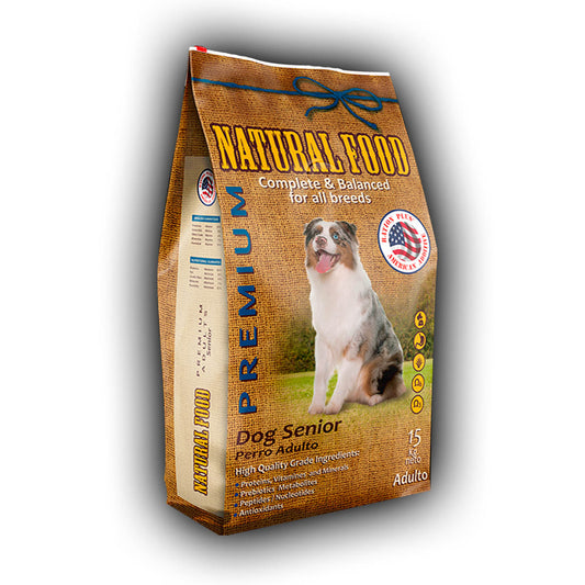 Natural Food Perro Adulto Senior 15 Kg