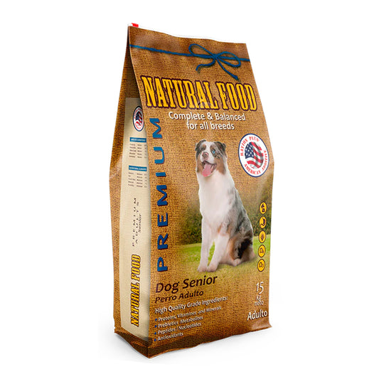Natural Food Perro Adulto Senior 15 Kg