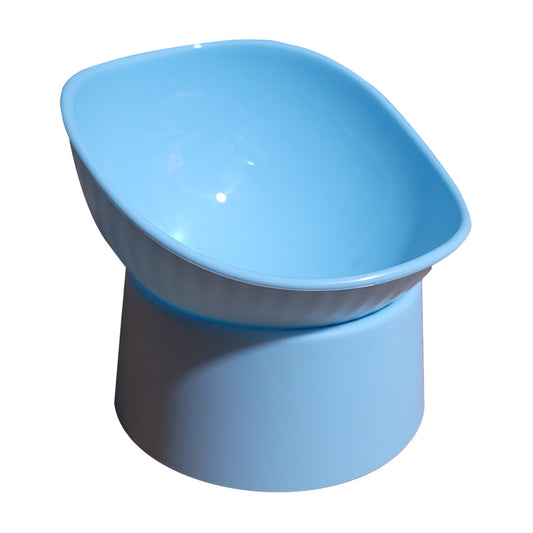 Plato comedero elevado para gatos