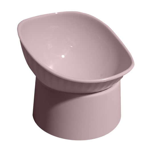 Plato comedero elevado para gatos