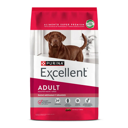 Purina Excellent Adulto Razas Medianas y Grandes 12 kg