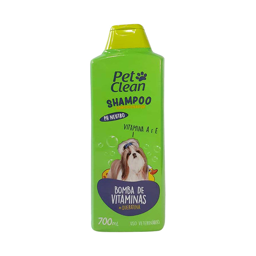 Shampoo Pet Clean Bomba de Vitaminas 700 ml