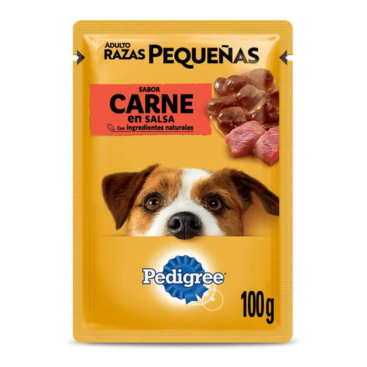 Sobre Alimento Húmedo Perro Raza Pequeña Pedigree 100 gr
