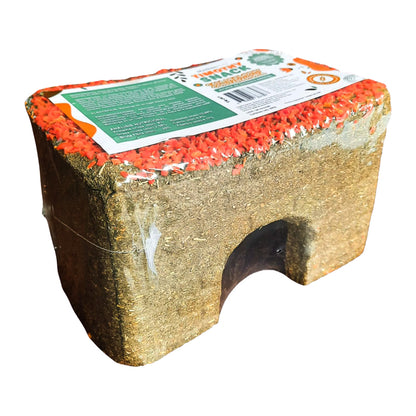 Timothy Snack Casa con Zanahoria para Roedores Conejos Cuy