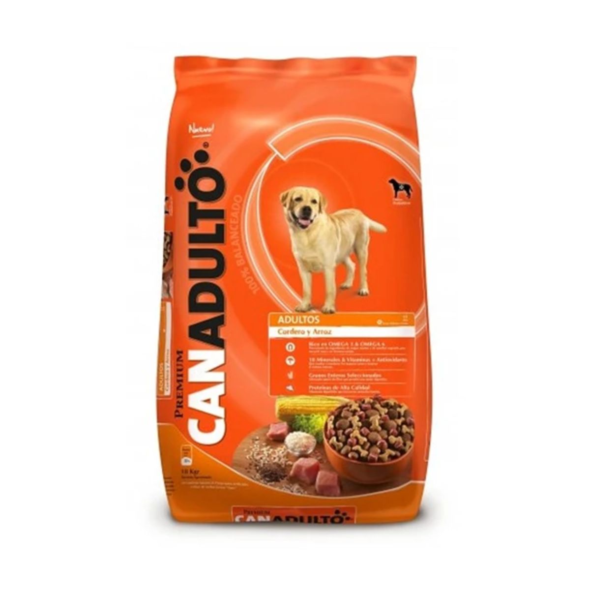 Can Adulto Carne Y Arroz 18 kg