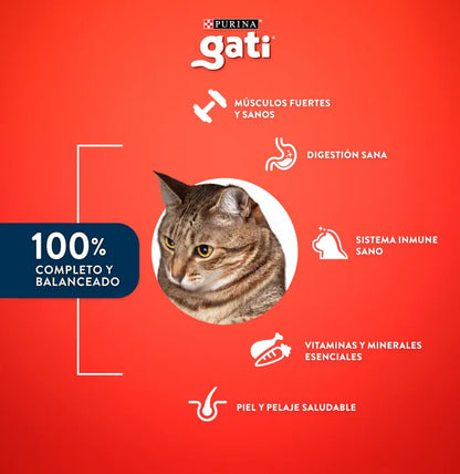 Gati Mix Carnes, verduritas, leche y otras proteínas Gatitos