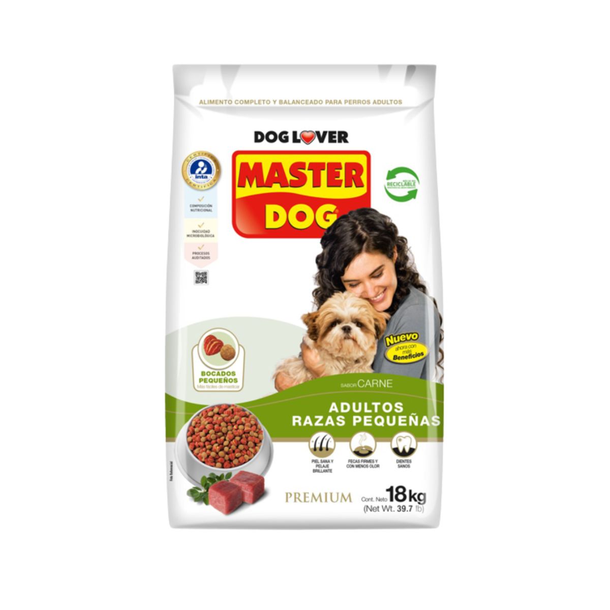 Master Raza Master Dog Adulto Raza Pequeña 18 kg – Nice House