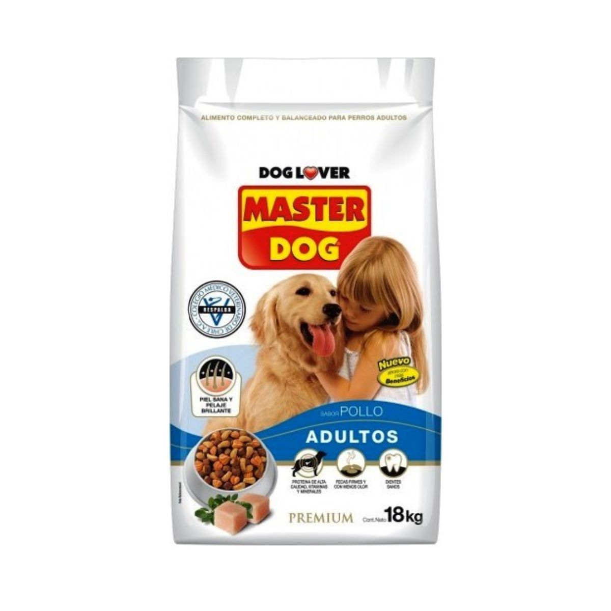 Master Dog Adulto Pollo 18 kg