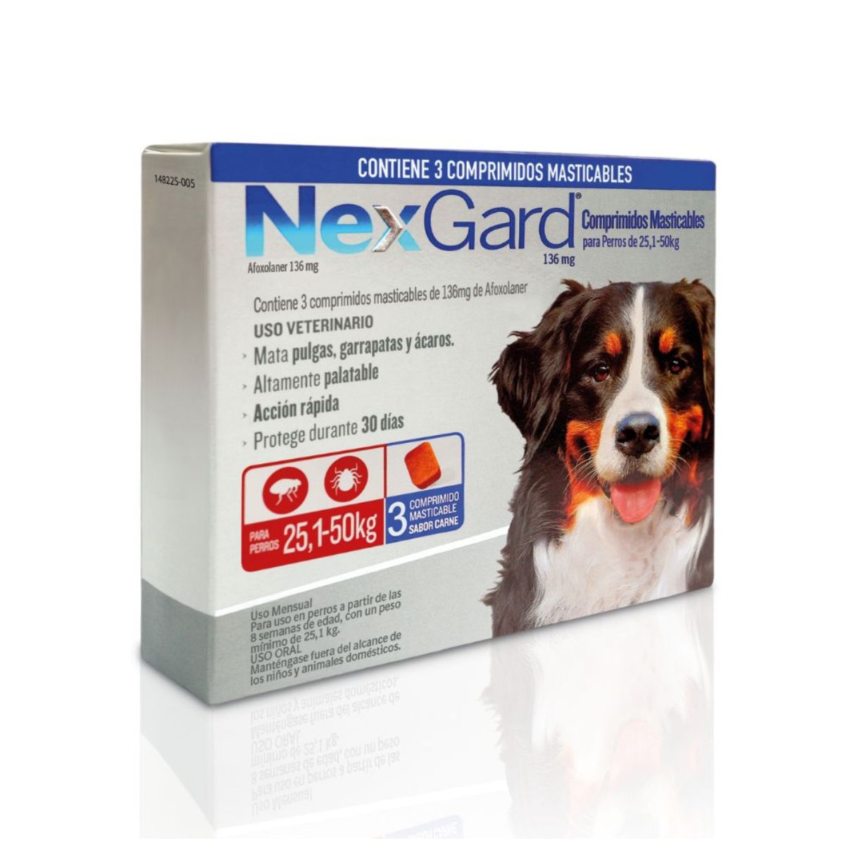 NexGard 25 kg a 50 kg -3 Comprimido