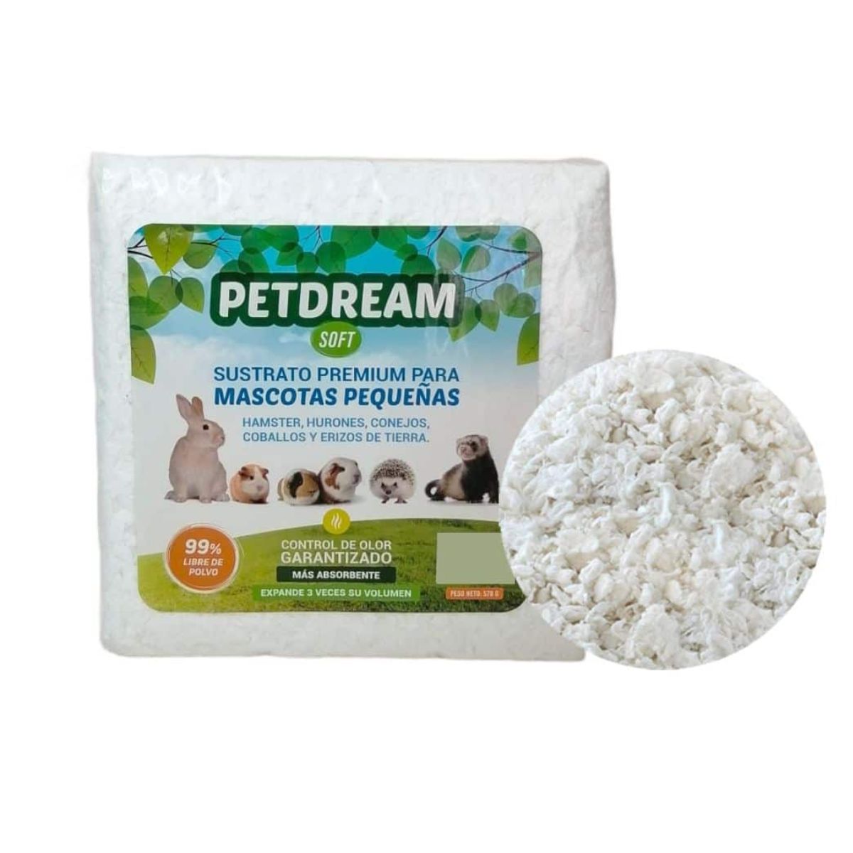 Sustrato Pet Dream Soft 570 gr (4,1 L)